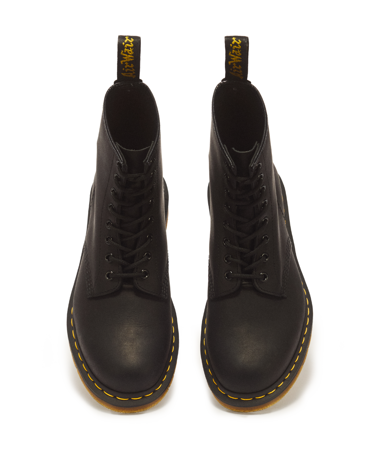 1460 Greasy Leather Lace Up Boots - view 4