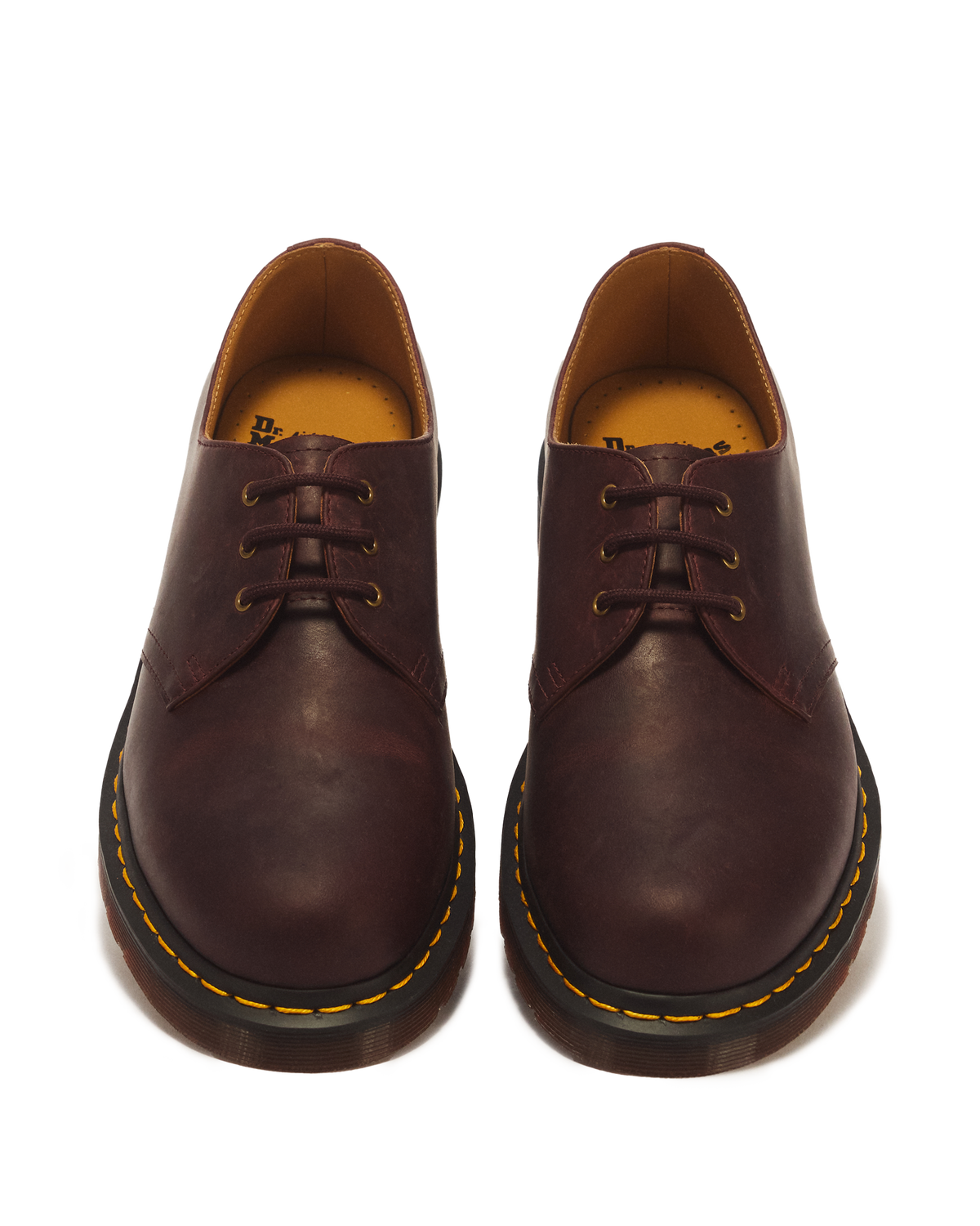 1461 3 Eye Crazy Horse Leather Lace Up Shoes - view 4