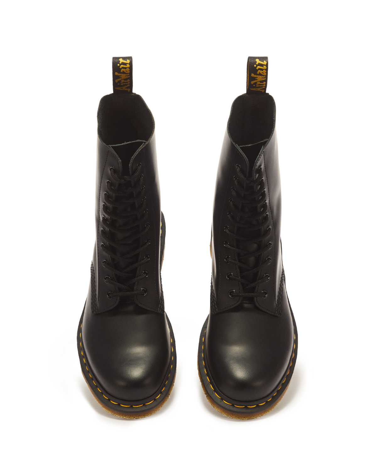 1490 Smooth Leather Mid Calf Boots - view 4