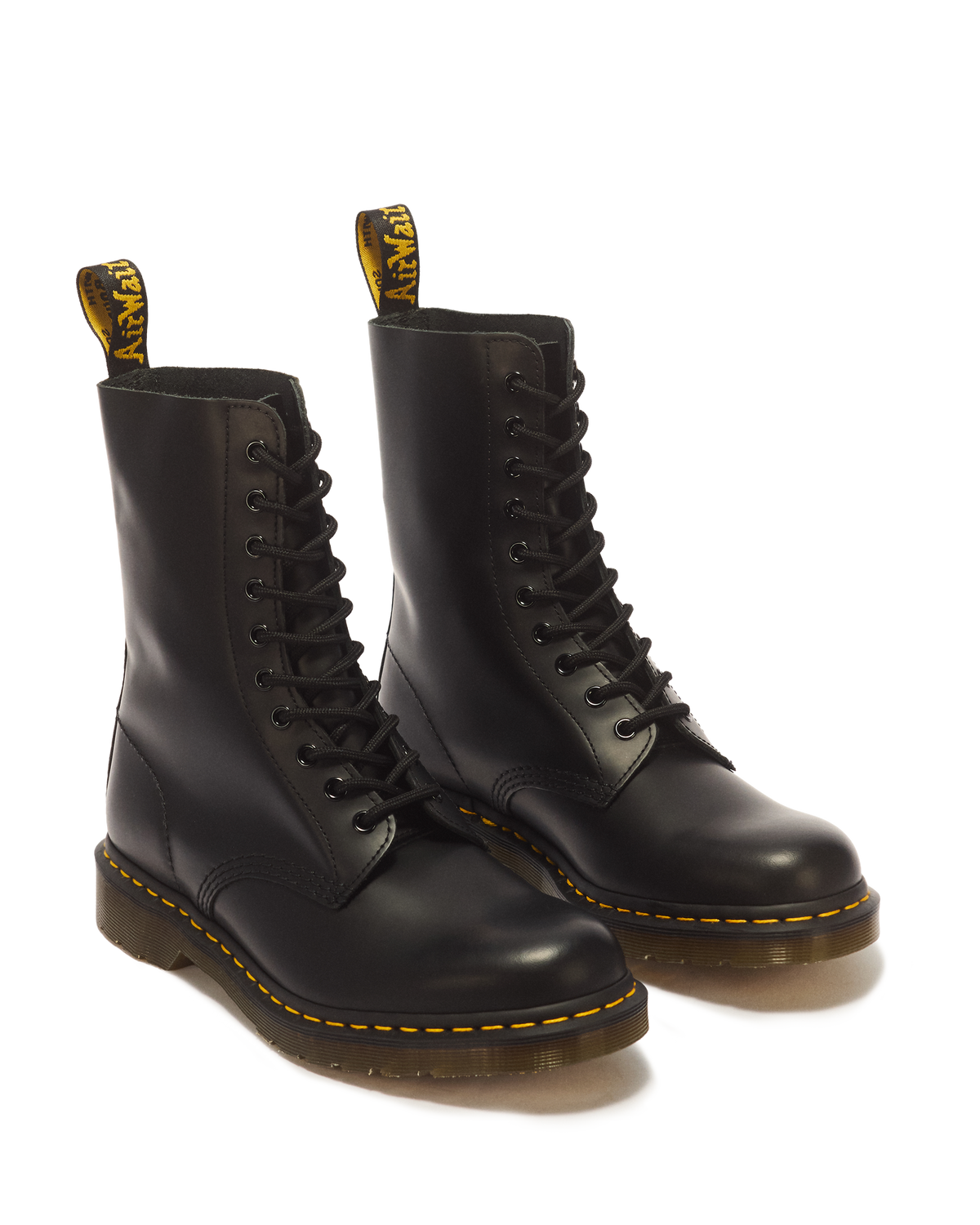 1490 Smooth Leather Mid Calf Boots - view 5