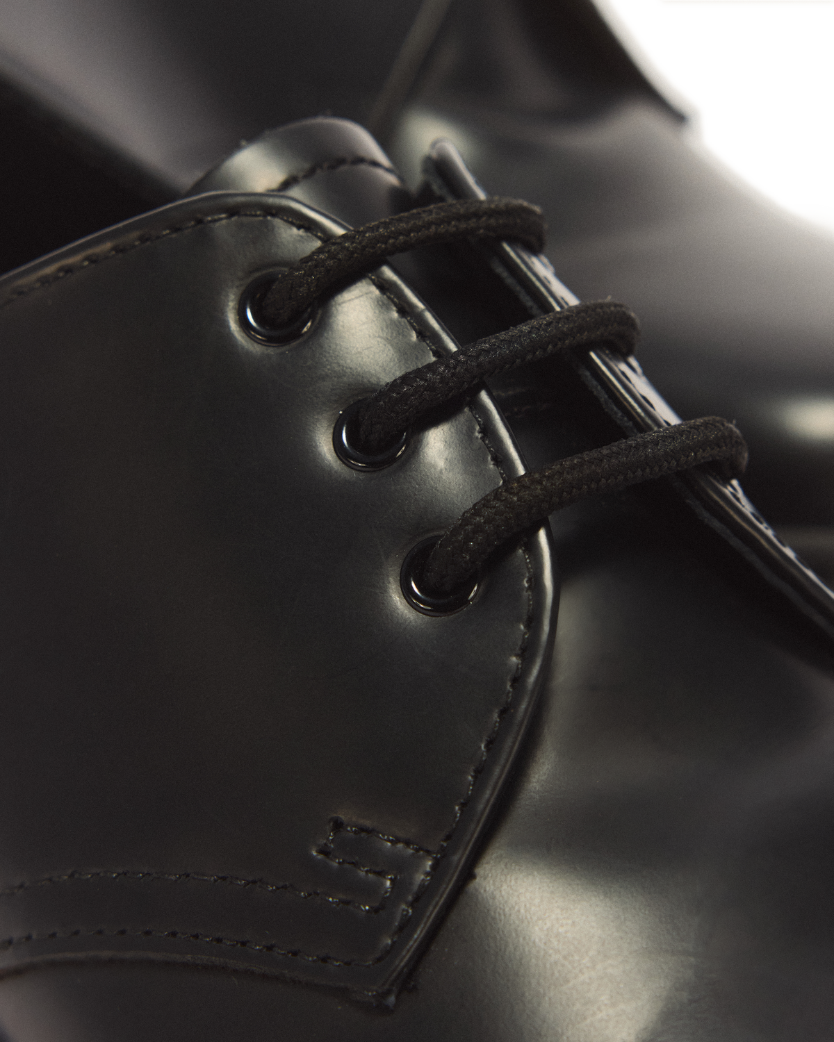 1461 Mono Smooth Leather Oxford Shoes - view 3