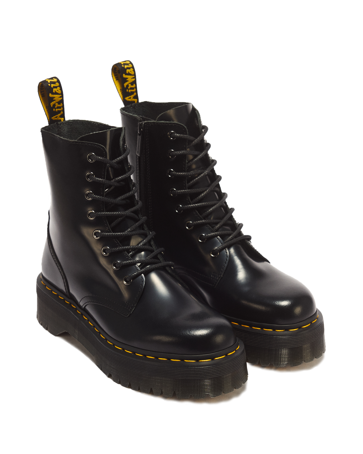 Jadon Boot Smooth Leather Platforms - view 5
