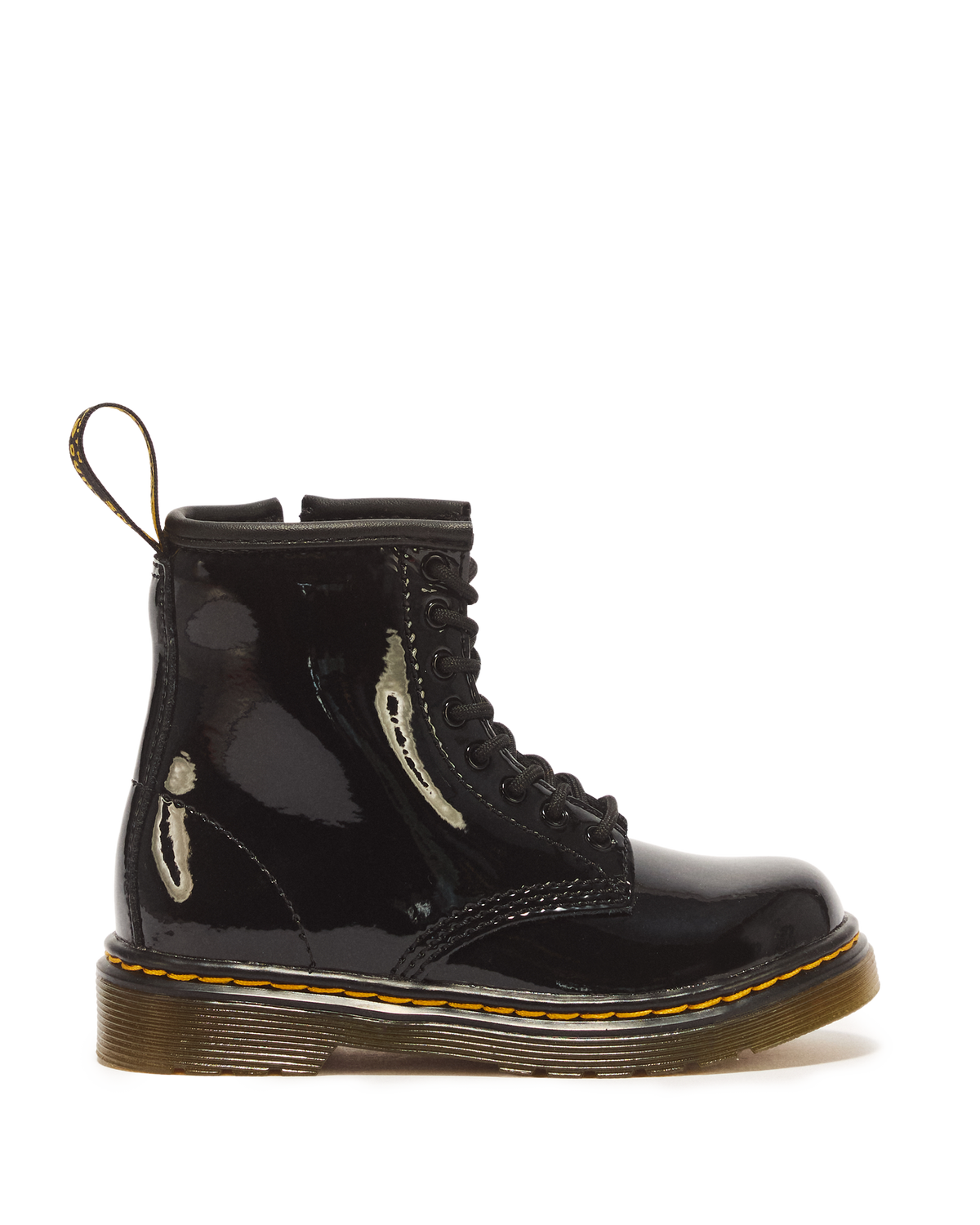 Toddler 1460 Patent Leather Lace Up Boots - view 1