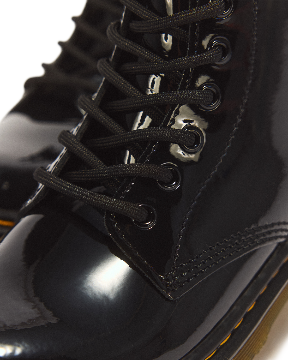 Junior 1460 Patent Leather Lace Up Boots - view 8
