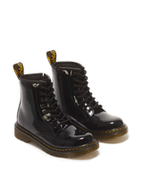 Junior 1460 Patent Leather Lace Up Boots - view 5
