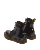 Junior 1460 Patent Leather Lace Up Boots - view 6