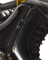 Junior 1460 Patent Leather Lace Up Boots - view 3