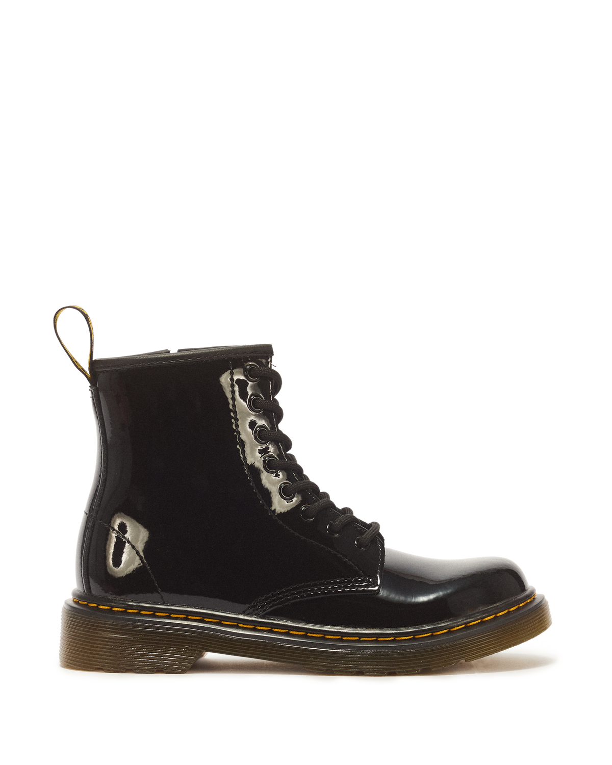 Junior 1460 Patent Leather Lace Up Boots - view 1
