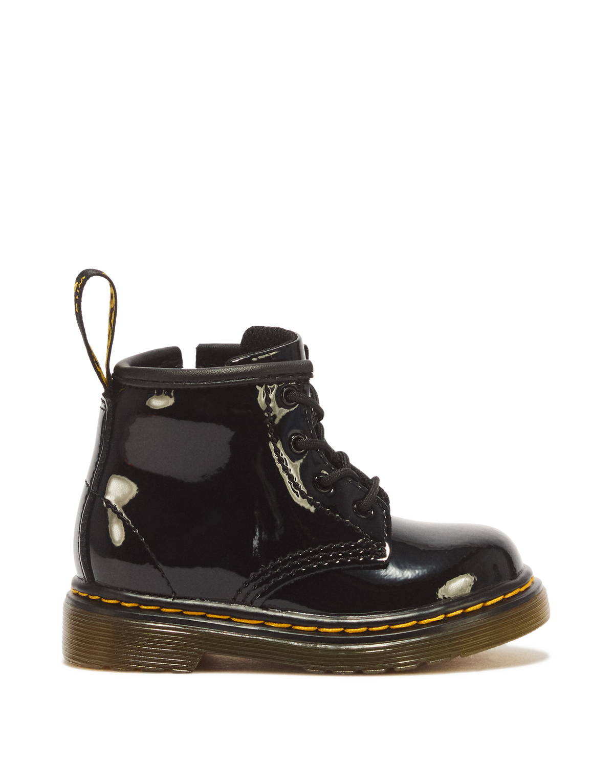 Infant 1460 Patent Leather Lace Up Boots - view 1