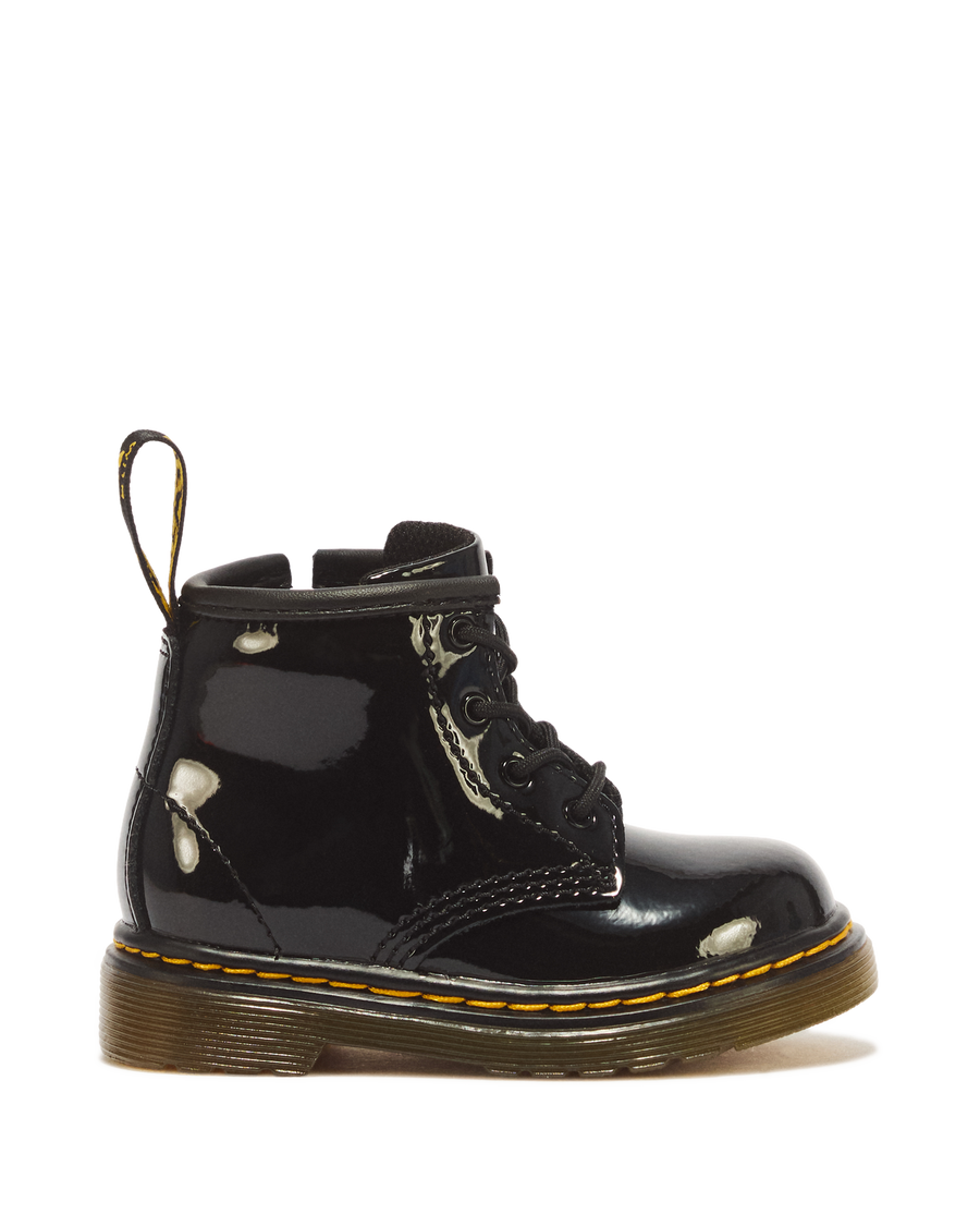 Infant 1460 Patent Leather Lace Up Boots - view 1