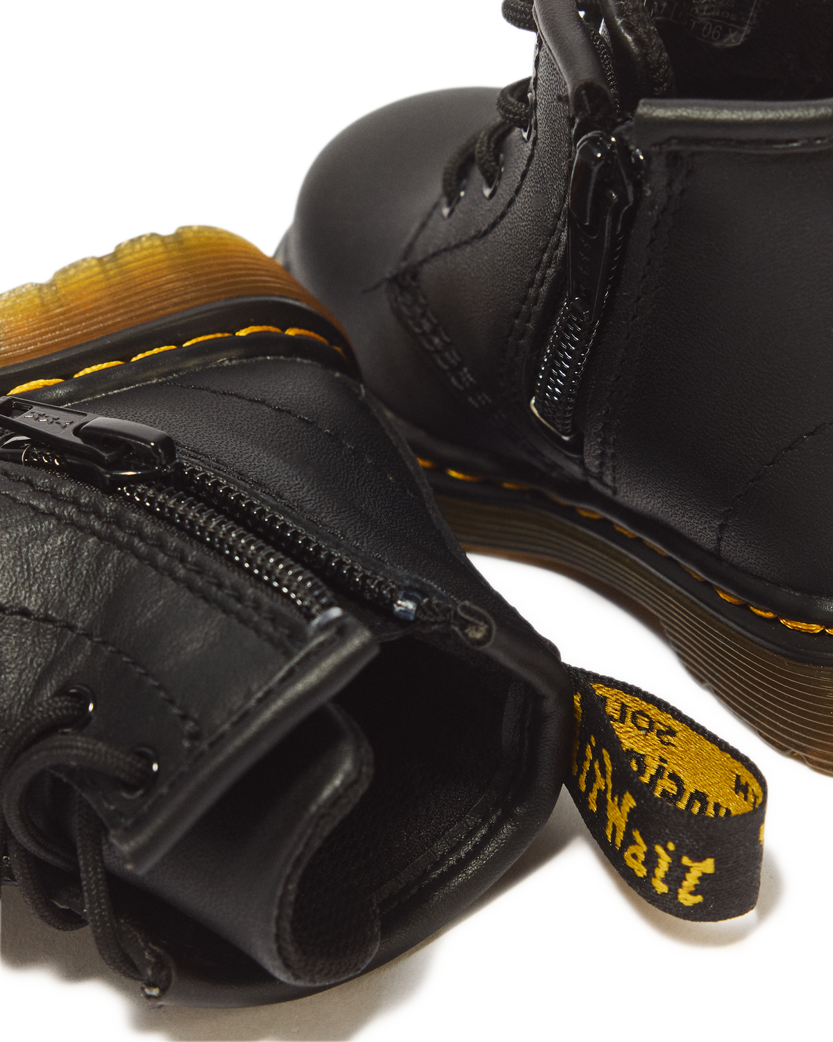 Infant 1460 Softy T Leather Lace Up Boots - view 3
