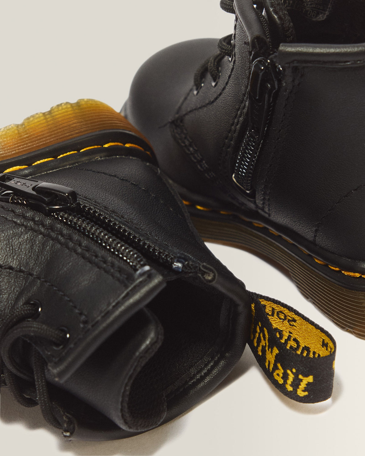Infant 1460 Softy T Leather Lace Up Boots - view 2