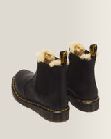 2976 Women's Faux Fur Lined Chelsea Boots - view 6