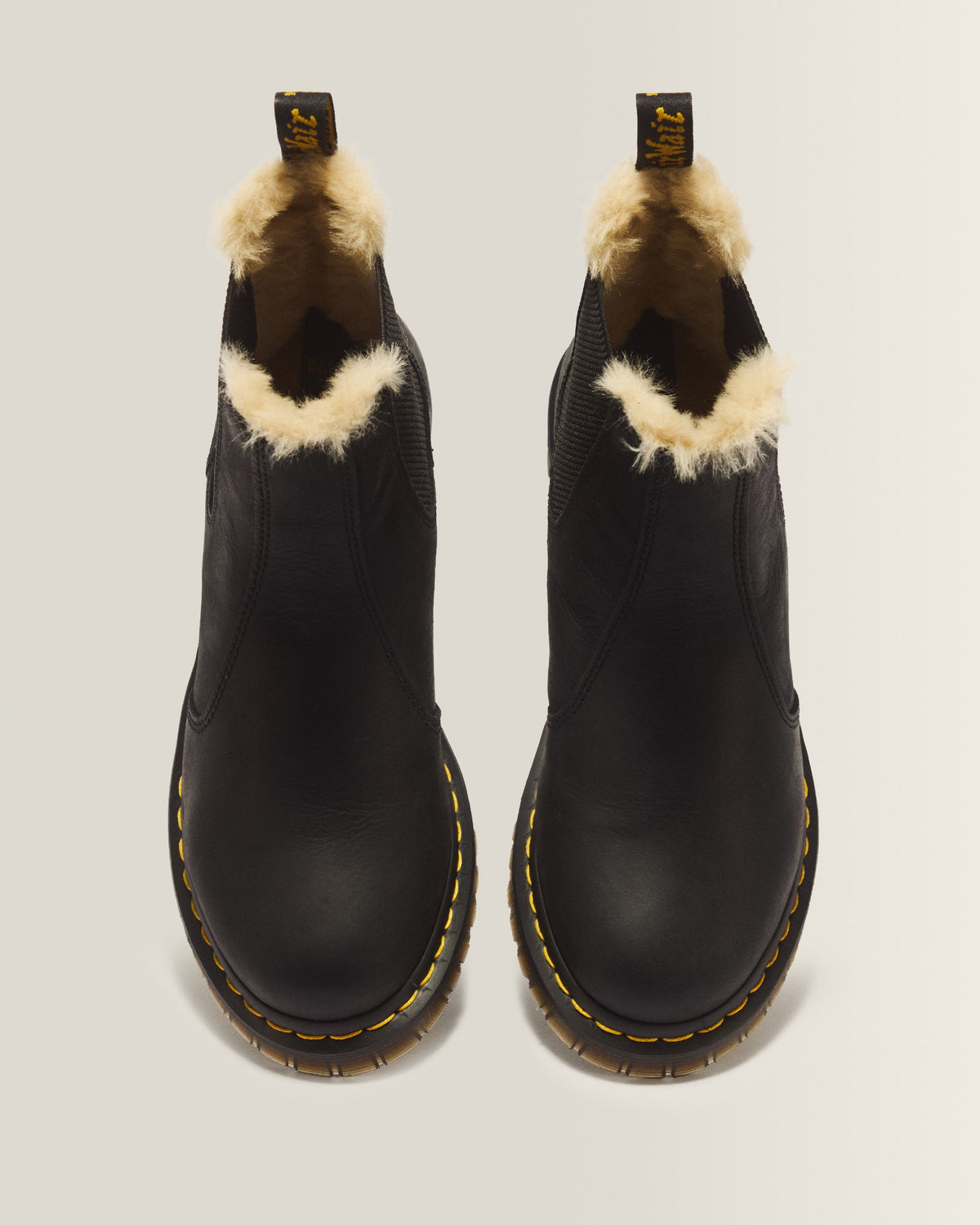 2976 Women's Faux Fur Lined Chelsea Boots - view 4