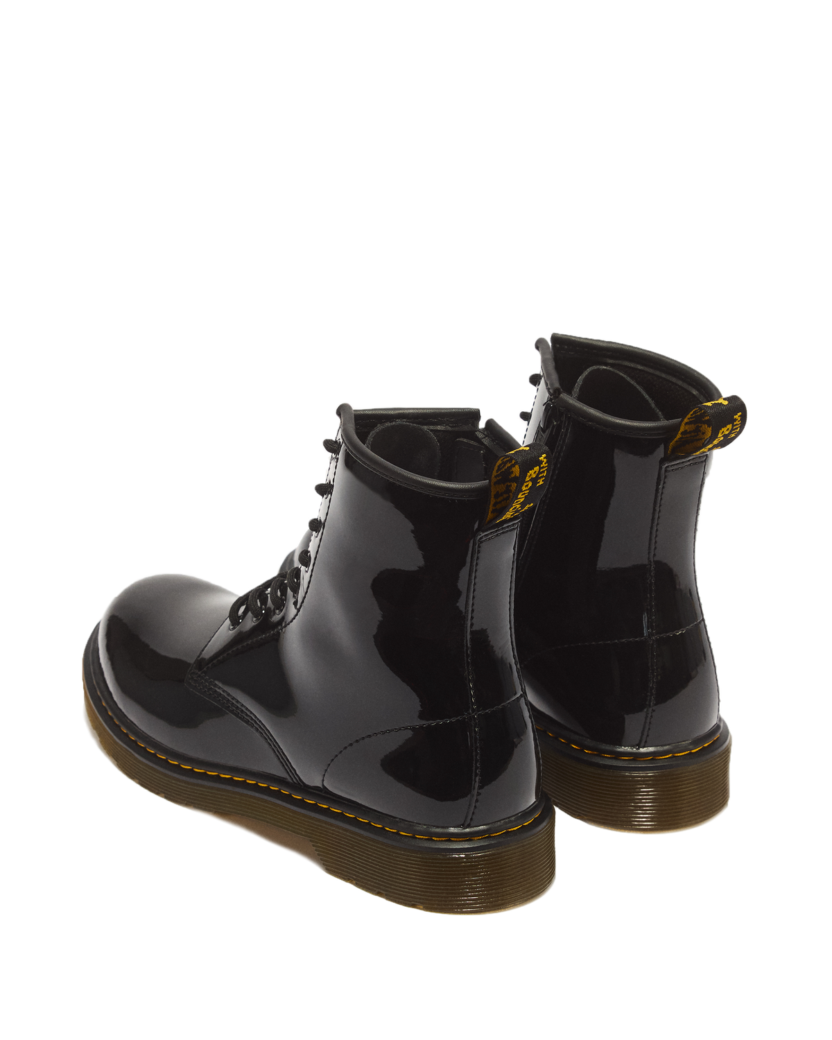 Youth 1460 Patent Leather Lace Up Boots - view 6