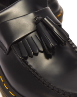 Adrian Yellow Stitch Leather Tassel Loafers - view 3
