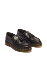 Adrian Yellow Stitch Leather Tassel Loafers - view 5