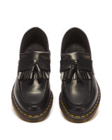 Adrian Yellow Stitch Leather Tassel Loafers - view 4