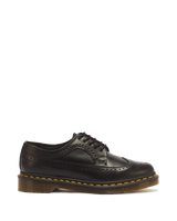 3989 Yellow Stitch Smooth Leather Brogue Shoes - view 1