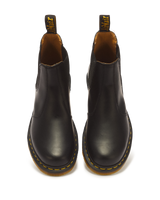 2976 Yellow Stitch Smooth Leather Chelsea Boots - view 4