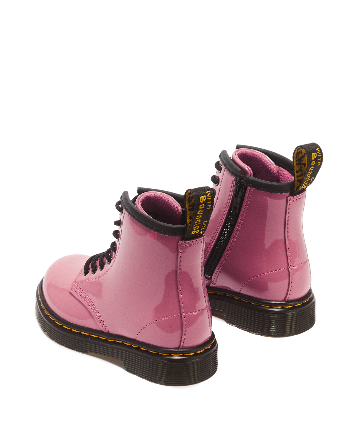 Toddler 1460 Patent Lamper Leather Boots - view 6