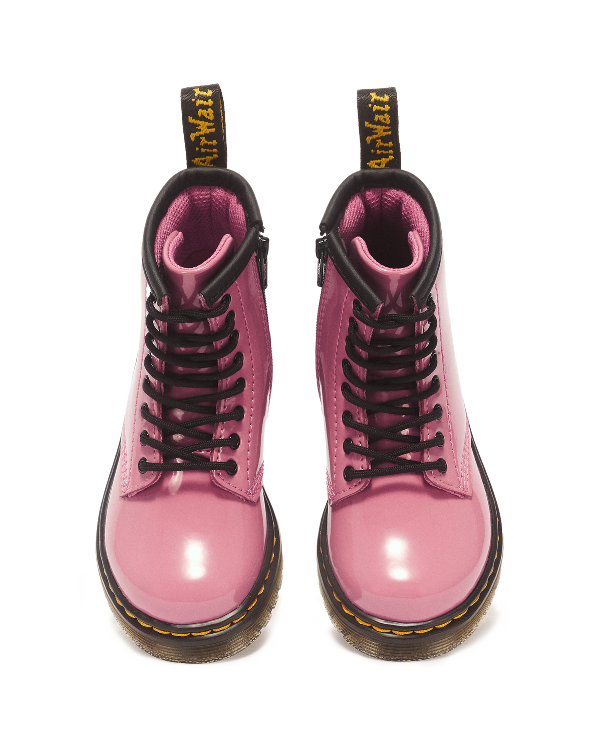 Toddler 1460 Patent Lamper Leather Boots - view 4