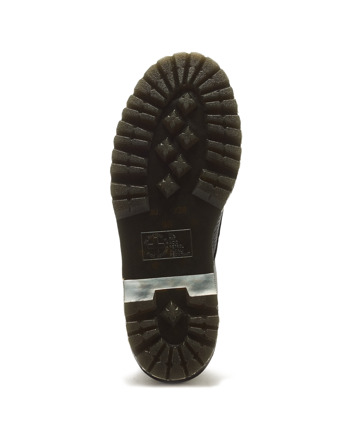 Sinclair Milled Nappa Leather Platform Boots - view 7