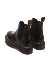 2976 Smooth Leather Platform Chelsea Boots - view 6