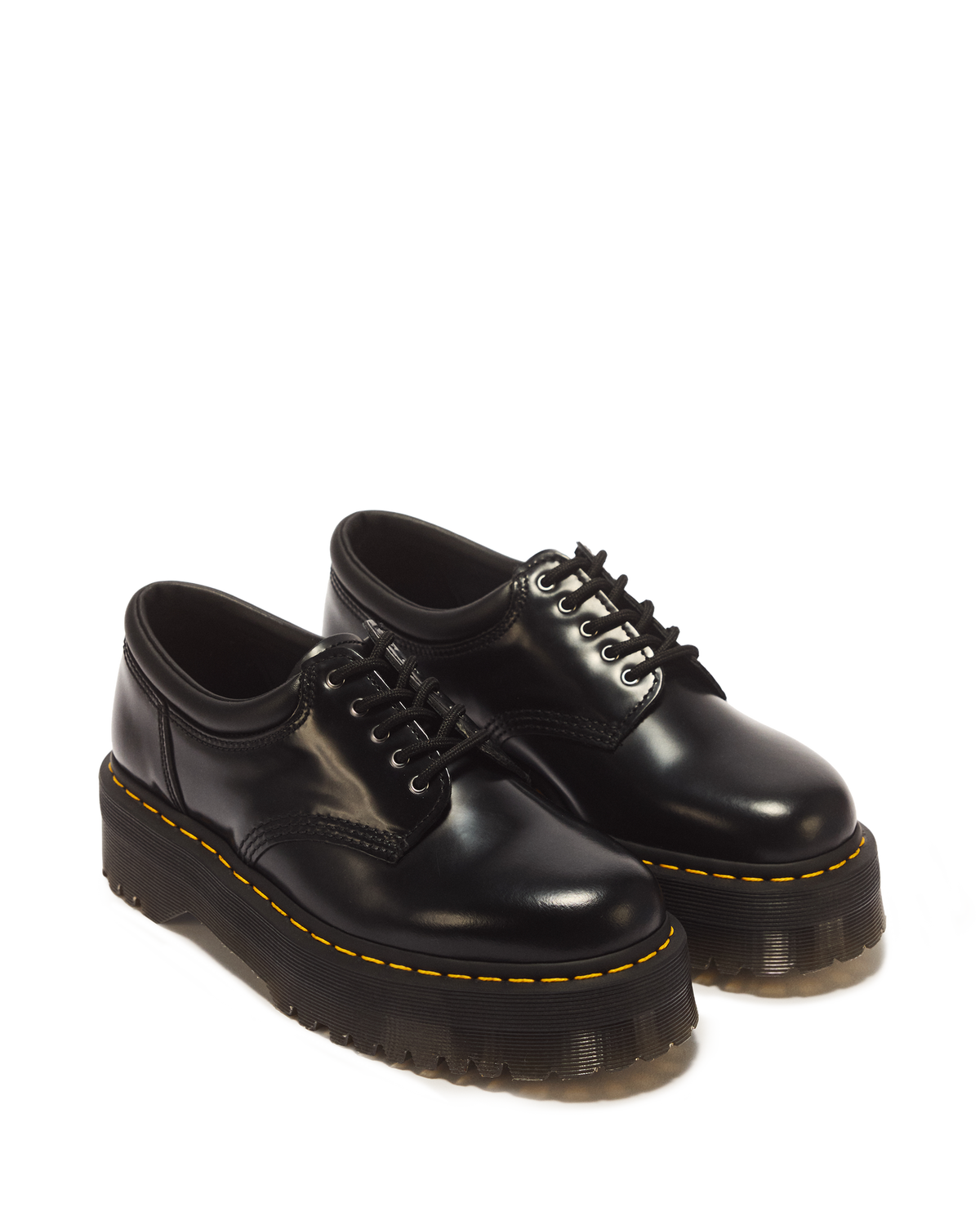8053 Leather Platform Casual Shoes - view 5