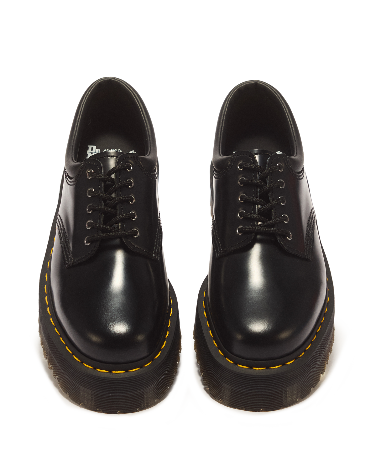 8053 Leather Platform Casual Shoes - view 4