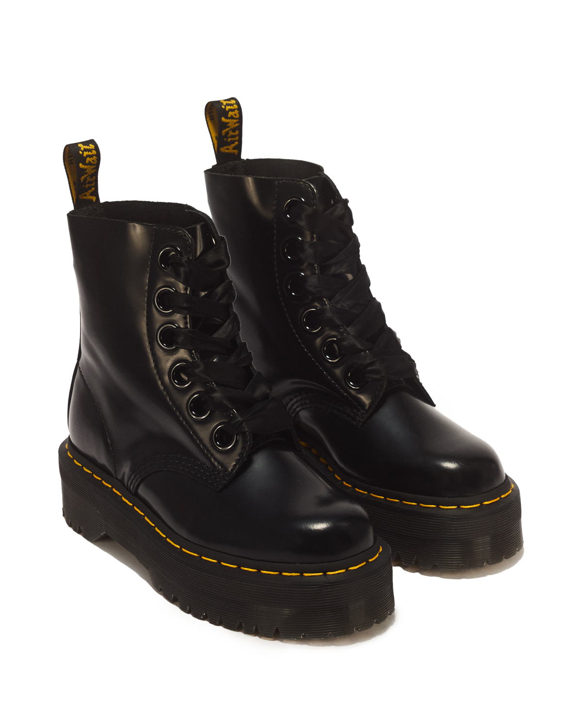 Molly Women's Leather Platform Boots - view 5
