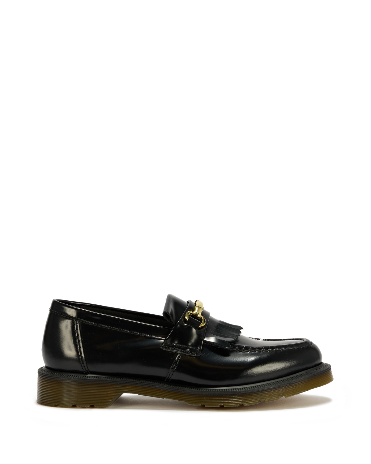 Adrian Snaffle Smooth Leather Kiltie Loafers - view 1