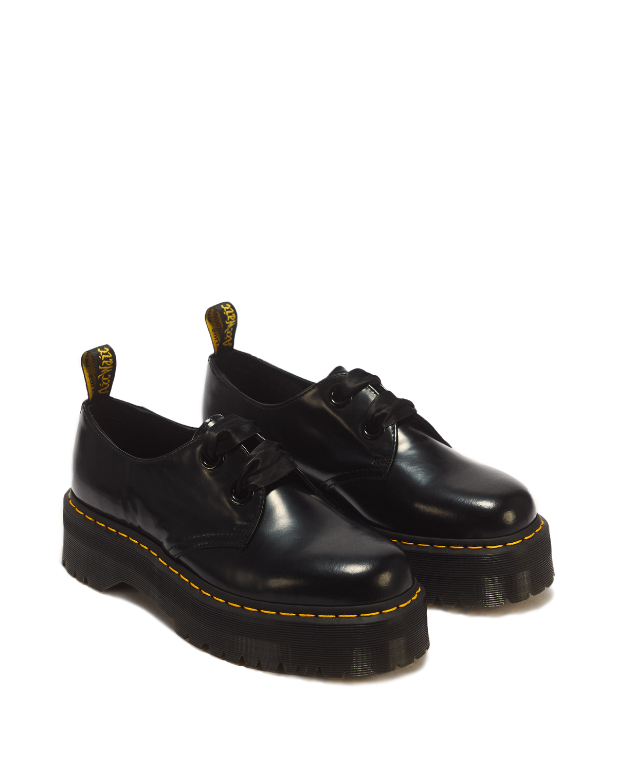 Holly Women's Leather Platform Shoes - view 5