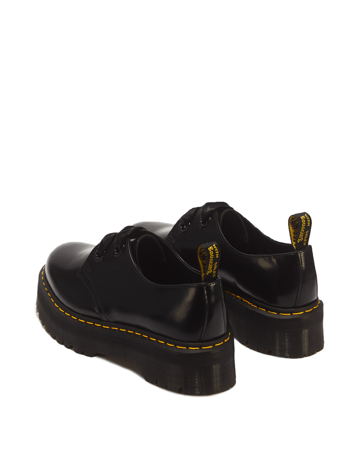 Holly Women's Leather Platform Shoes - view 6