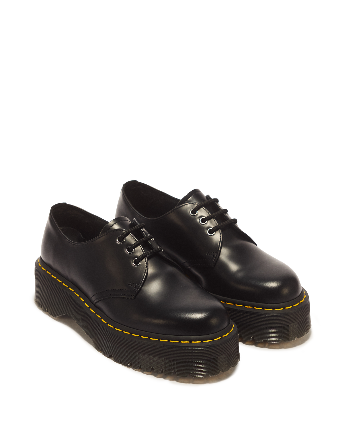 1461 Smooth Leather Platform Shoes - view 5