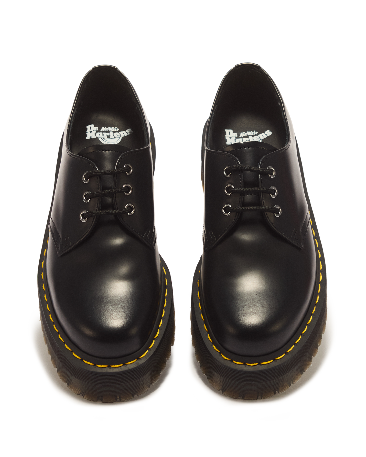 1461 Smooth Leather Platform Shoes - view 4