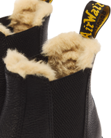 2976 Faux Fur Lined Platform Chelsea Boots - view 3