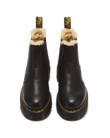 2976 Faux Fur Lined Platform Chelsea Boots - view 4