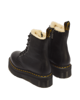 Jadon Boot Leather Faux Fur Lined Platforms - view 6