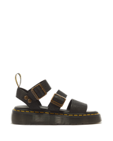 Gryphon Pisa Leather Platform Sandals - view 1