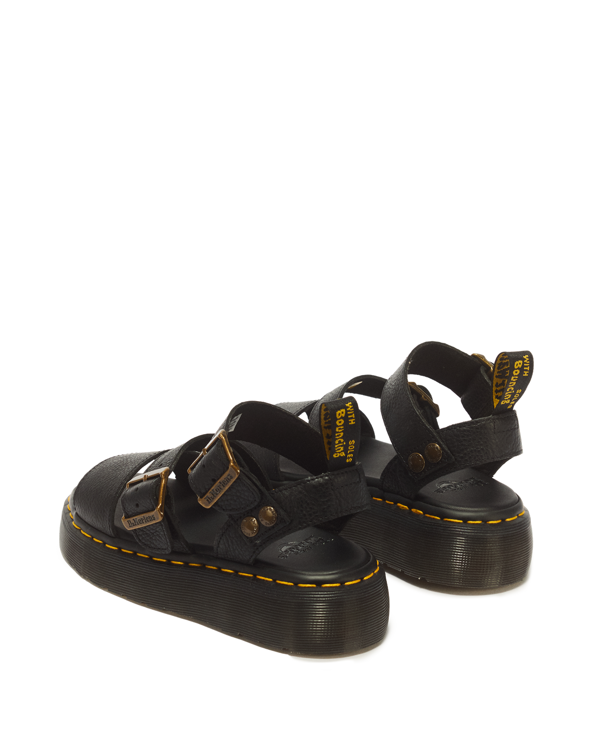 Gryphon Pisa Leather Platform Sandals - view 6