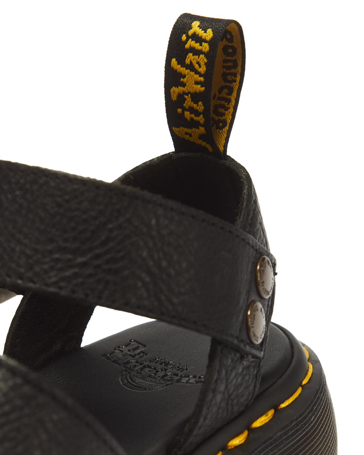Gryphon Pisa Leather Platform Sandals - view 3
