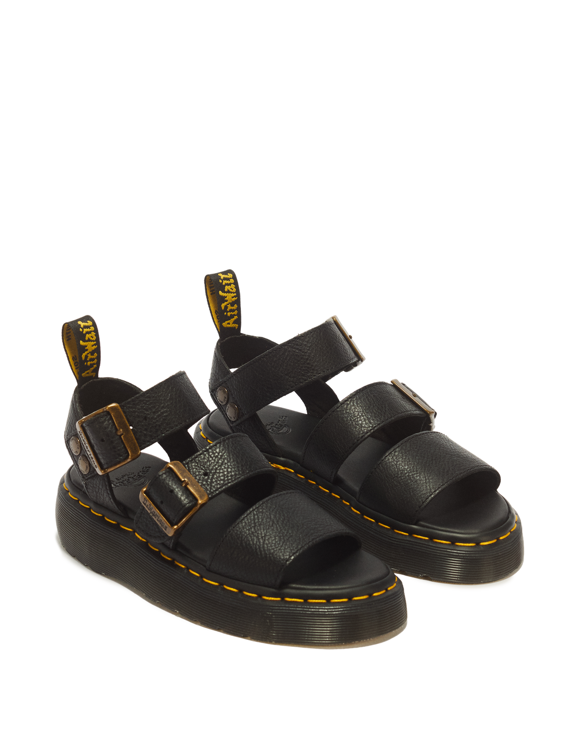 Gryphon Pisa Leather Platform Sandals - view 5