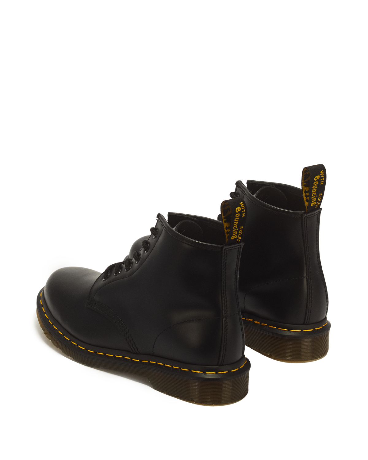 101 Yellow Stitch Smooth Leather Ankle Boots - view 6