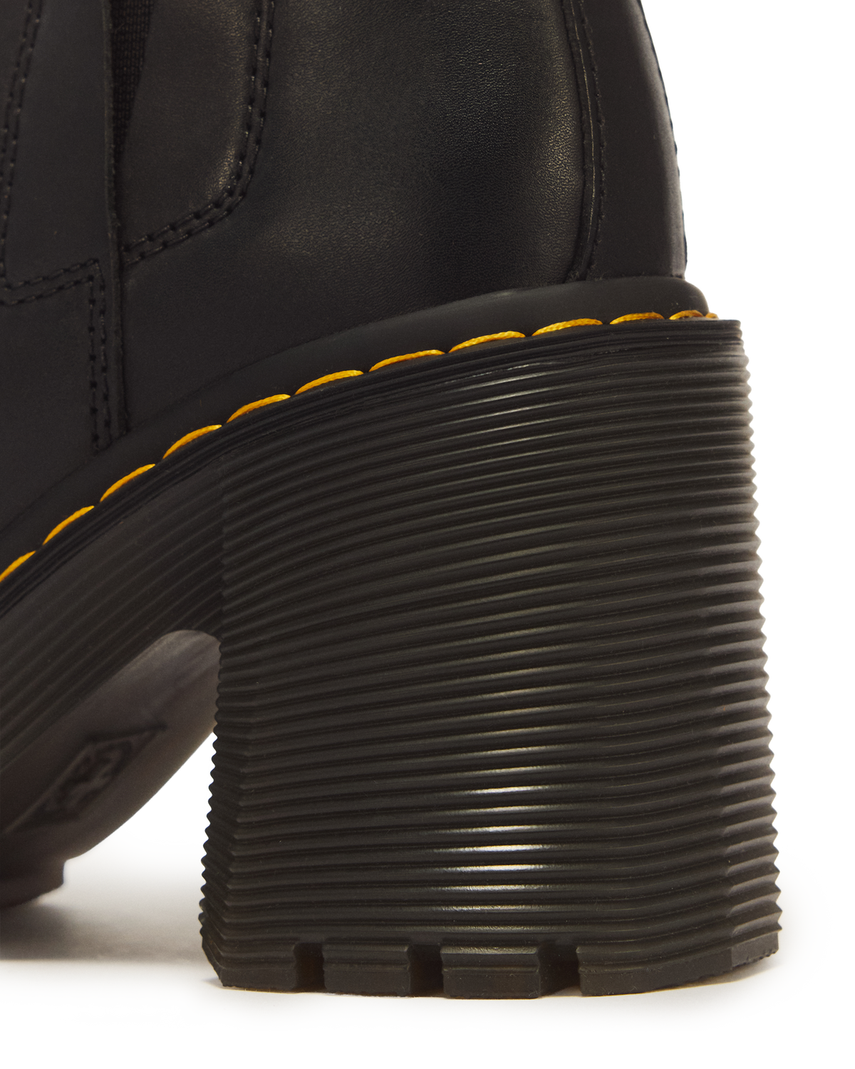 Spence Leather Flared Heel Chelsea Boots - view 8