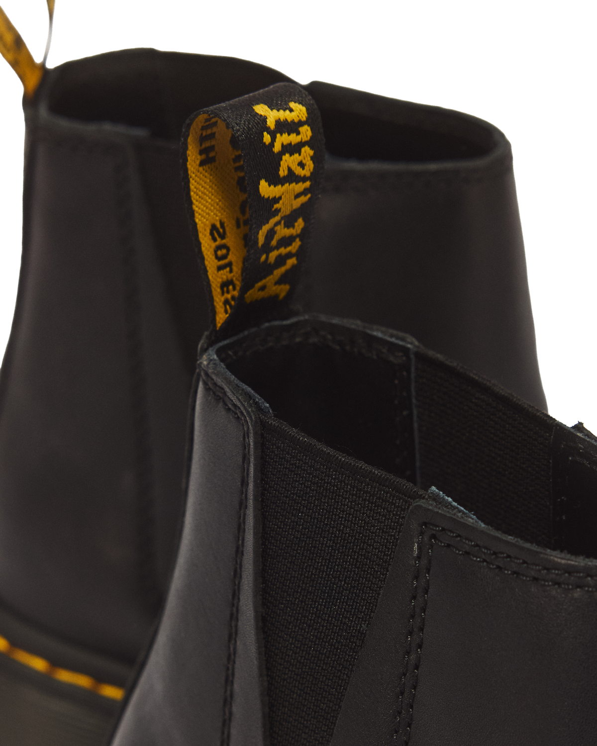 Spence Leather Flared Heel Chelsea Boots - view 3