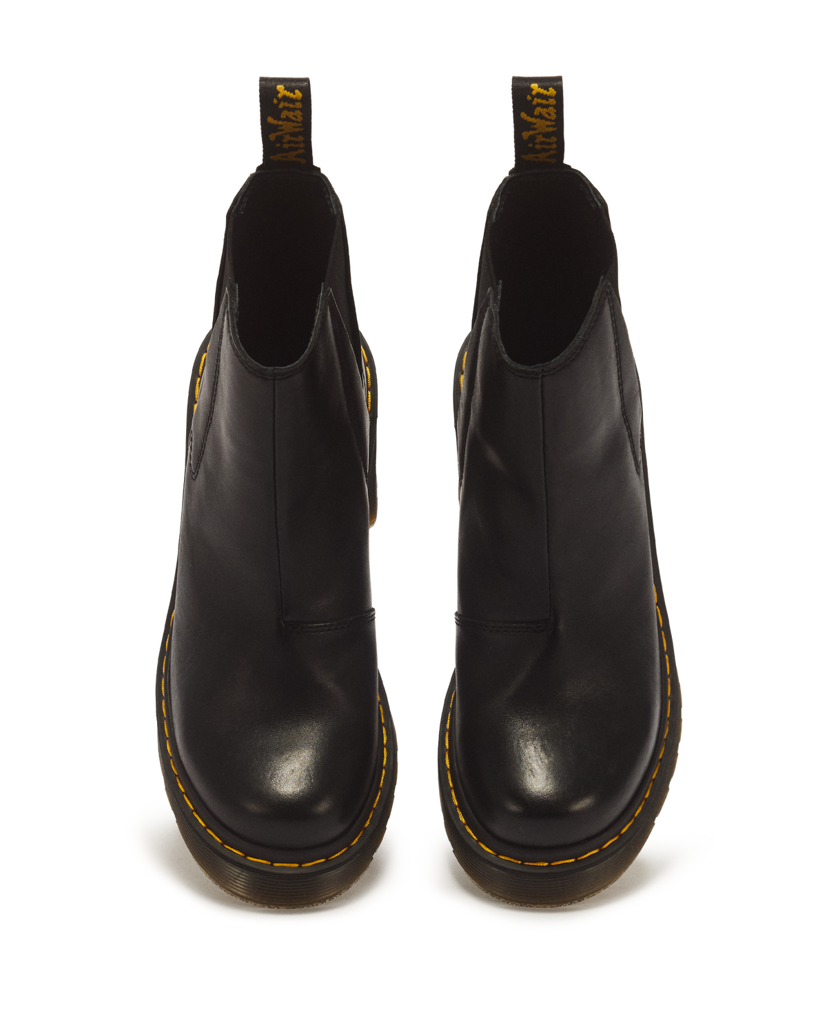Spence Leather Flared Heel Chelsea Boots - view 4