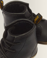 Newborn 1460 Auburn Leather Booties - view 2