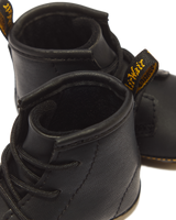 Newborn 1460 Auburn Leather Booties - view 3