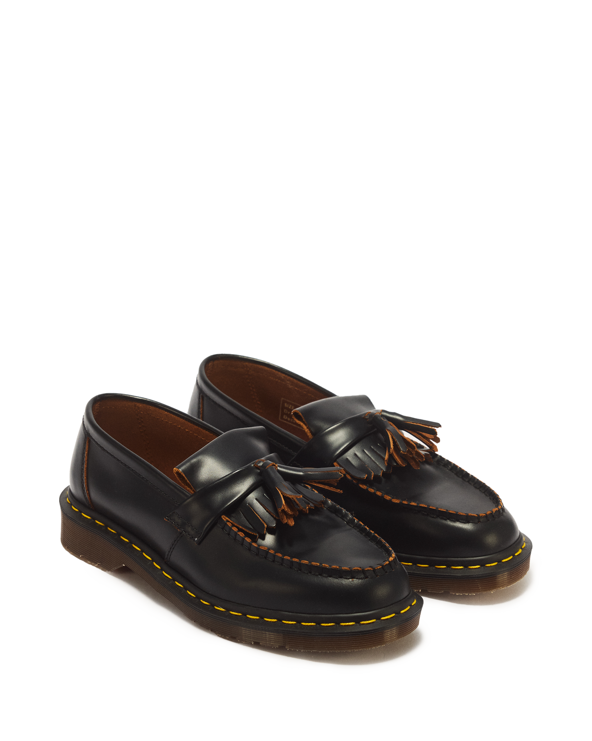 Adrian Made in England Quilon Leather Tassel Loafers - view 5